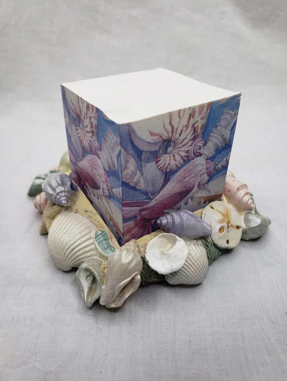 Coastal Shells Mini Sticky Notes And Holder